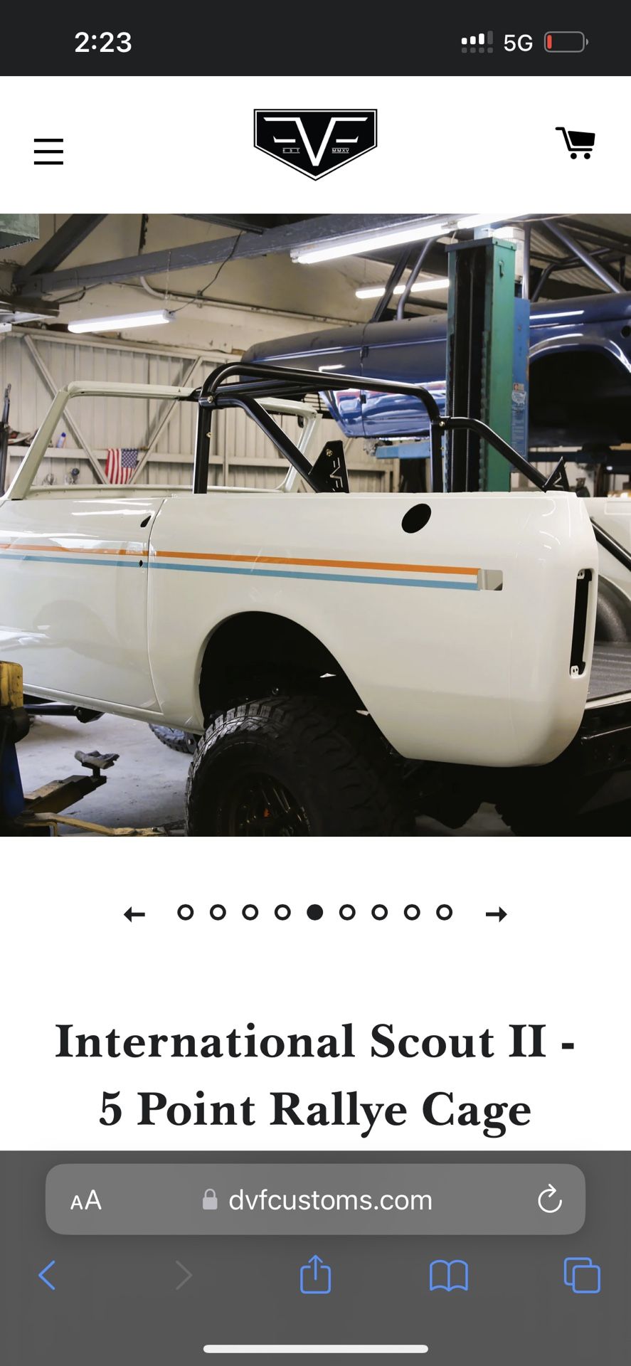 International Scout II, Roll Bar Rallye