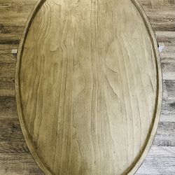 Grey Wood Print Coffee Table 