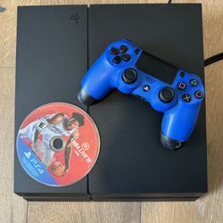 PS4 with Controller And Game