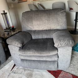 Sofa and recliner