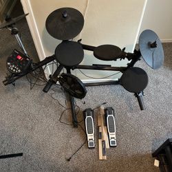 Alesis DM6 Electronic Drum Set Kit with Pedals & Drumsticks