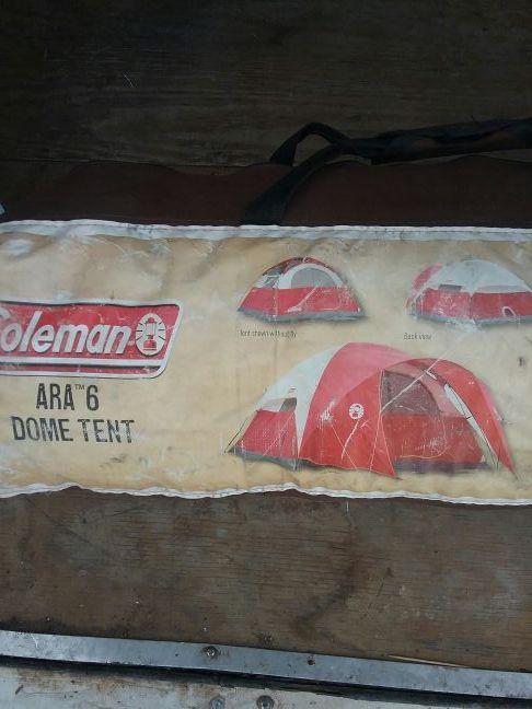 COLEMAN ARA 6 PERSON DOME TENT