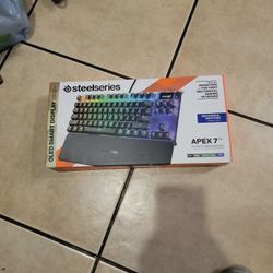 Steelseries Apex 7 TKL Mechanical keyboard Blue Klicky Switches