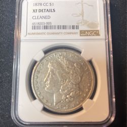 1878 CC $1 Morgan XF