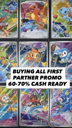 BUYING POKEMON FIRST PARTNER PROMO CARDS