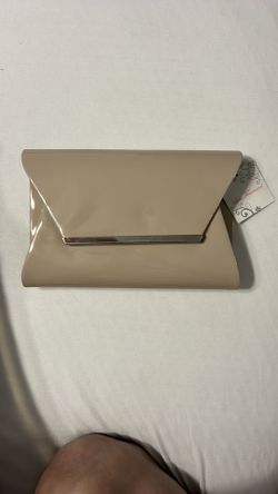New Elegant Tan Clutch Bag