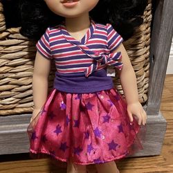 Mini American Girl Doll