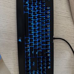 Razer Mamba Keyboard Lights Up
