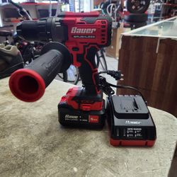 Baur Hammer Drill With Battery And Charger 