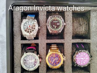 New INVICTA and Aragon watches