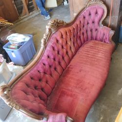Vintage Old Sofa