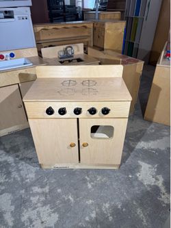 Wooden Play Oven