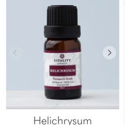 Vitality Extracts Helichrysum Essential Oil 10ml Bruises Vericose Vein 