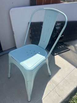 Blue Rustic Chairs - 4 Qty