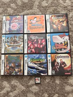 Nintendo ds games 50 each