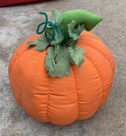 Pumpkin - Fabric/ Stuffed