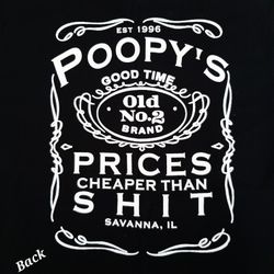 June 2025 - Poopy's Bar T-Shirt & Coozie SET