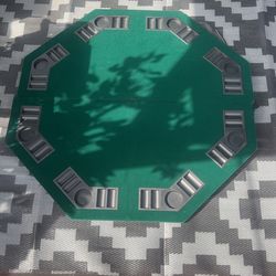 Fold Up Poker Table With Chips 