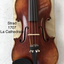 Violin copy stradivarius 1707 la cathedrale