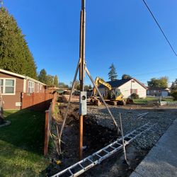 ⚡️ 24 ft Temporary Power Pole ⚡️ 