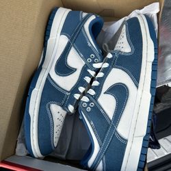 Nike Dunk Low Industrial Blue Sashiko 