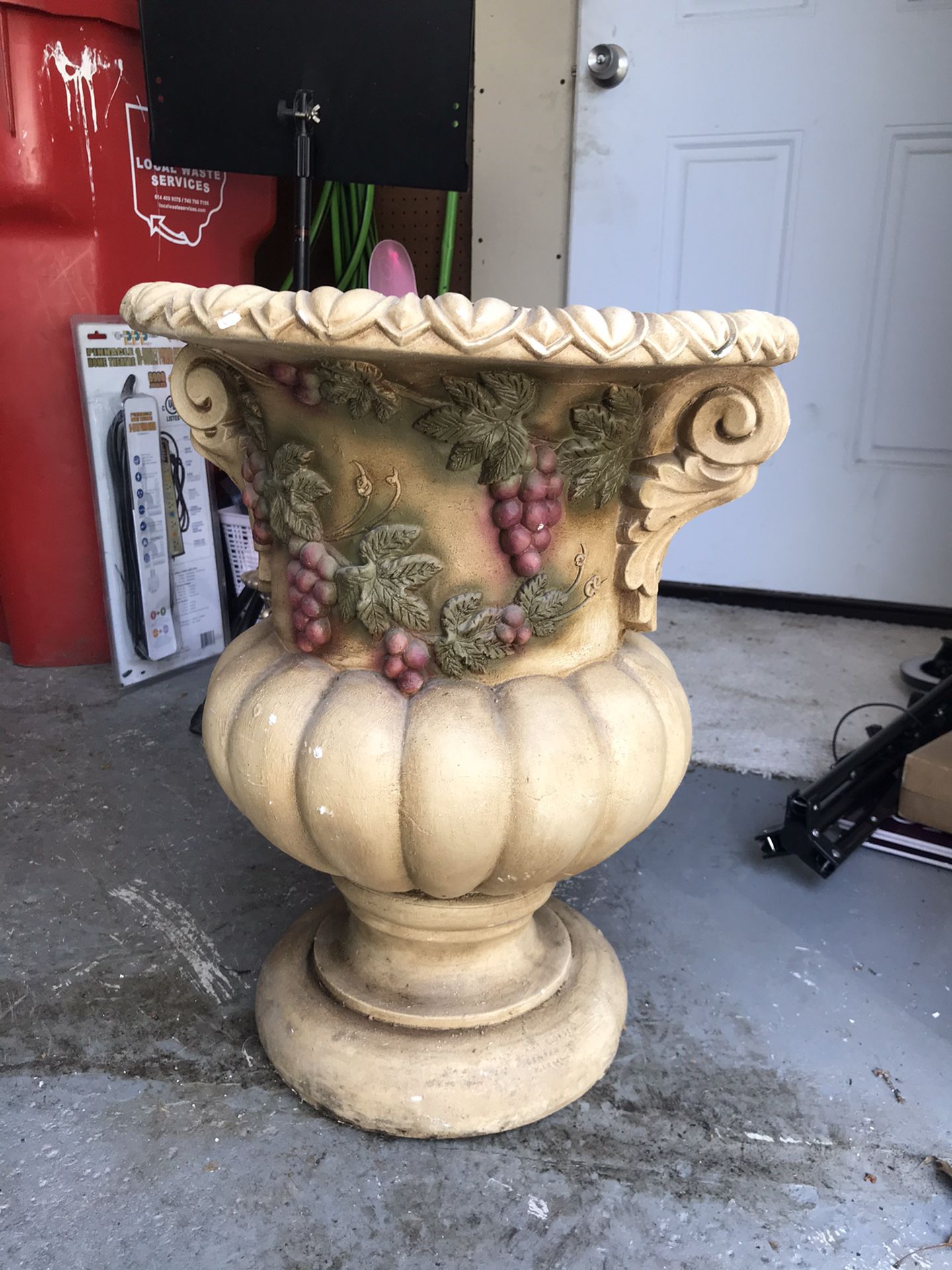 Outdoor vase