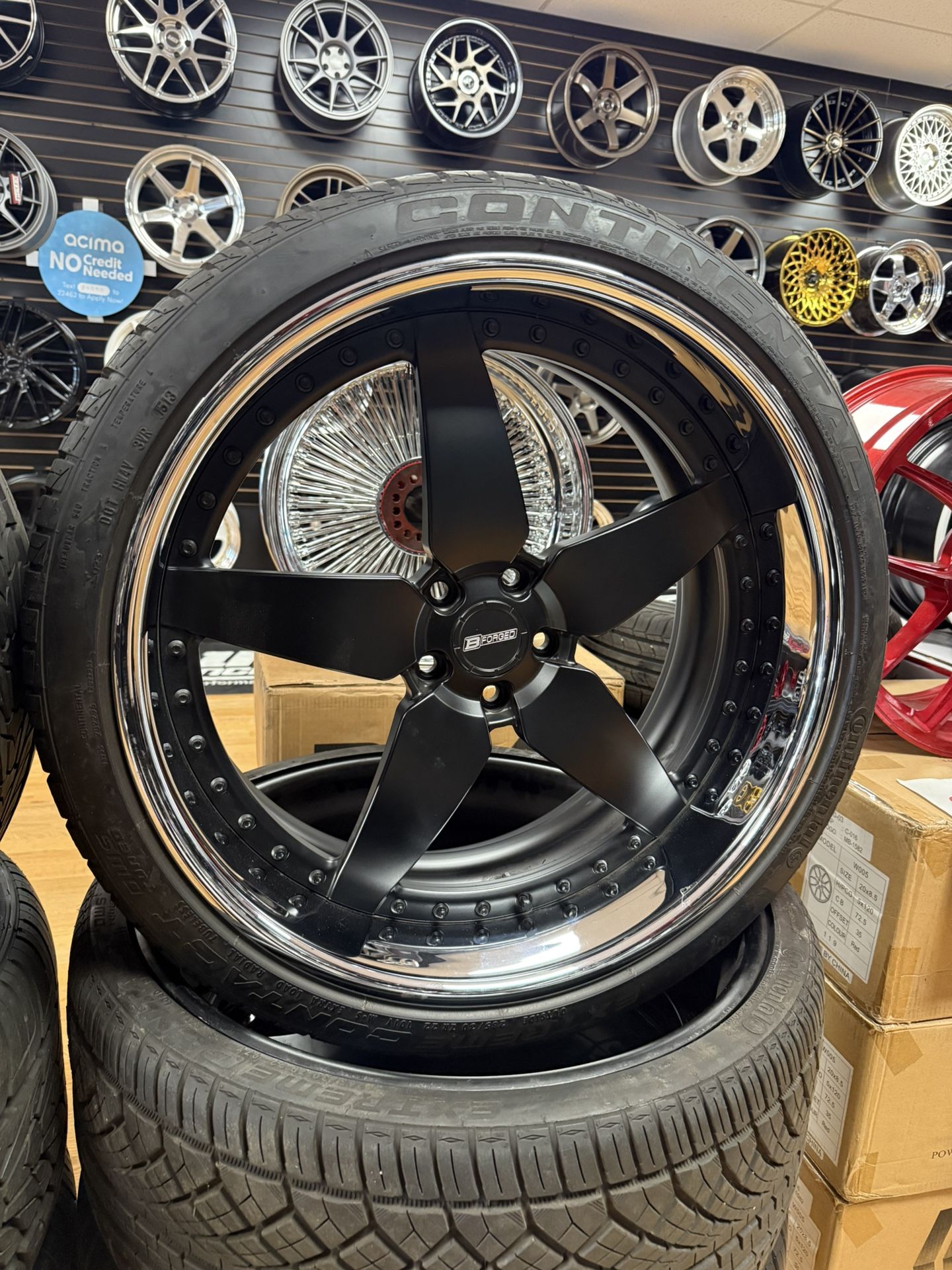 Billet Specialties B Forged 22” Staggered 5x115 Charger Challenger 300 Mopar Fitment Payment Plans Available 