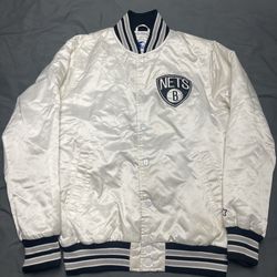 Men’s Brooklyn Nets Starter Jacket - Size Medium