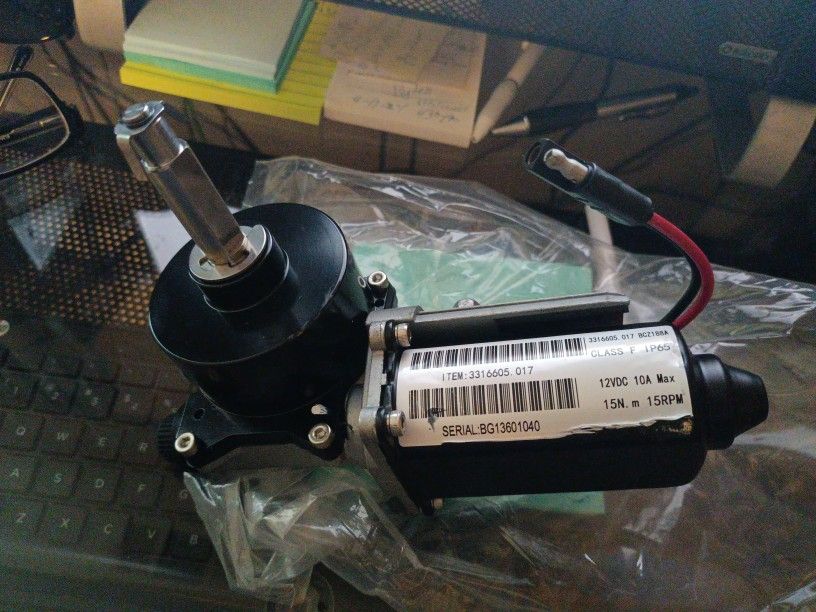 Domestic 9200 Series black Awning Arm Motor Accessories