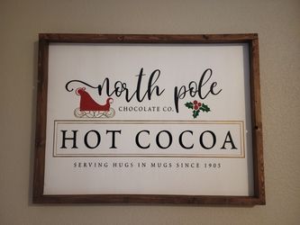 Handmade Christmas Sign