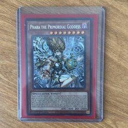 Phara The Primordial Goddess CORI-EN022 Secret Rare Yugioh