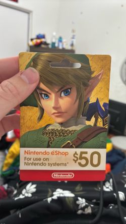 Never been used Nintendo switch e shop