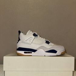 Nike SB x Air Jordan Retro 4 “Navy” Men’s Size 9.5/11W New