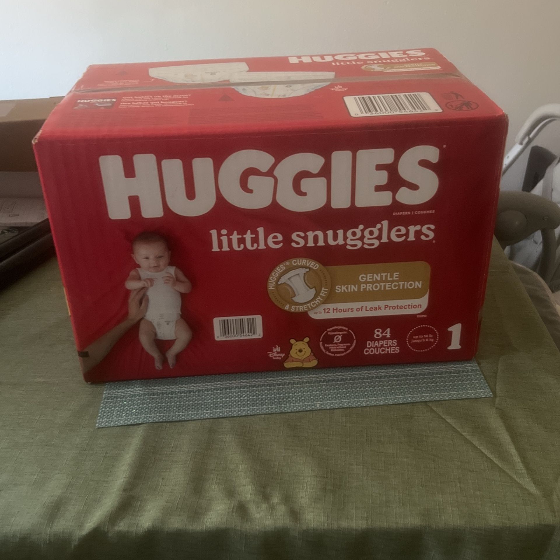 Huggies diapers size 1. 84 ct.
