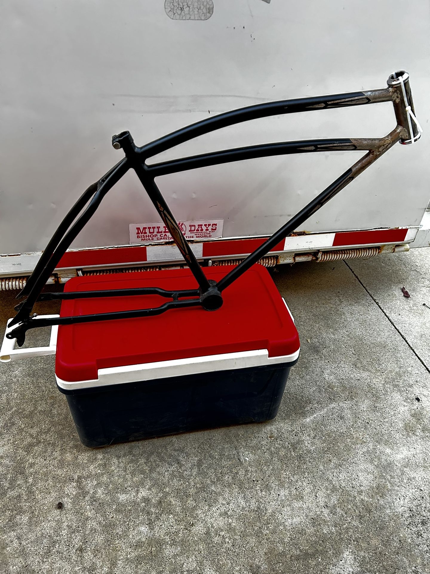 Schwinn Pre War Dx Straight Bar Cruiser Frame for Sale in Ventura CA OfferUp