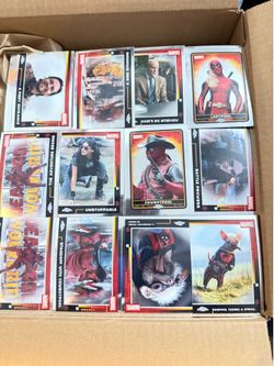 2025 Topps Chrome Deadpool 2400  base cards
