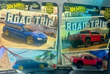Hot Wheels retail Subaru Toyota Tacoma