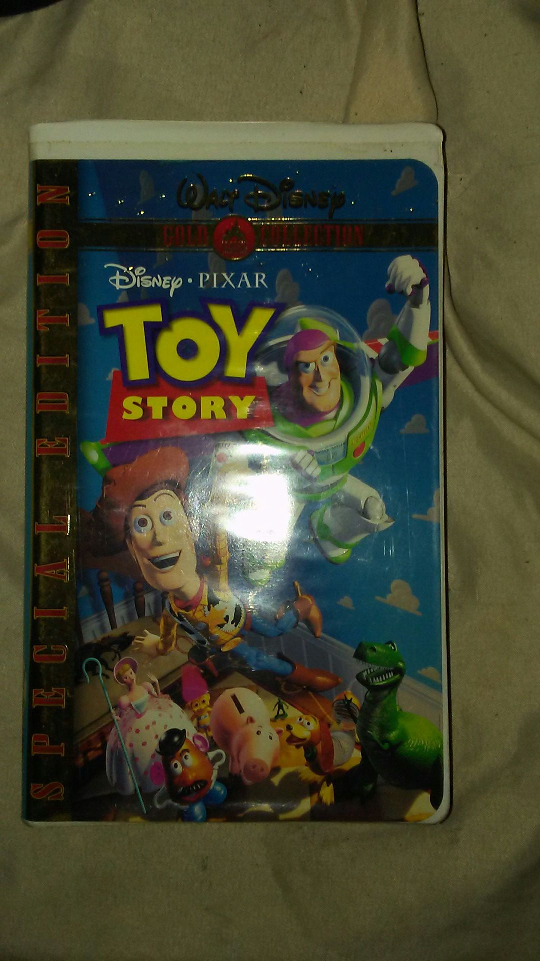 VHS collectible. Toy story