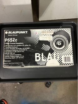 Blaupunkt 2way coaxial speakers