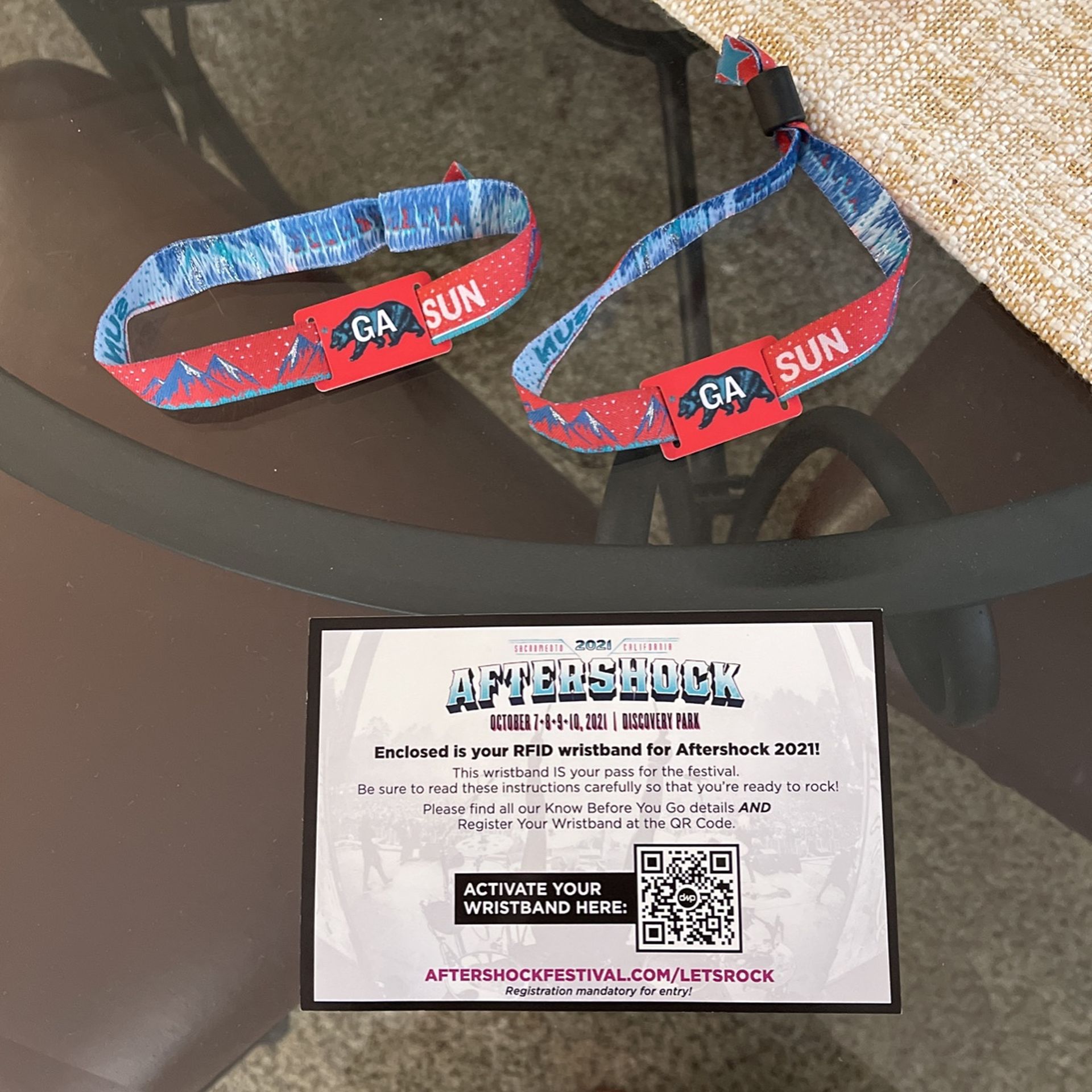 Aftershock Sunday tickets