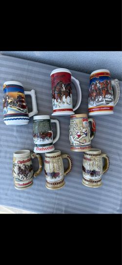 Vintage mugs and bar arts