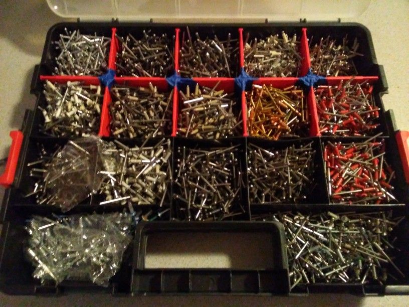 Approximately 4000 Stainless Steel Rivets