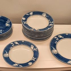 MIKASA Fine China SEASHORE 24 Pieces