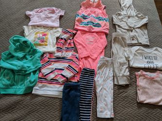 13 items girl size 9 mo e119 includes 4 bottoms