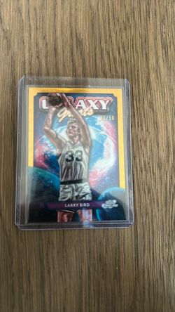 2023-2024 Cosmic Chrome Galaxy Greats Larry Bird Gold 46/50