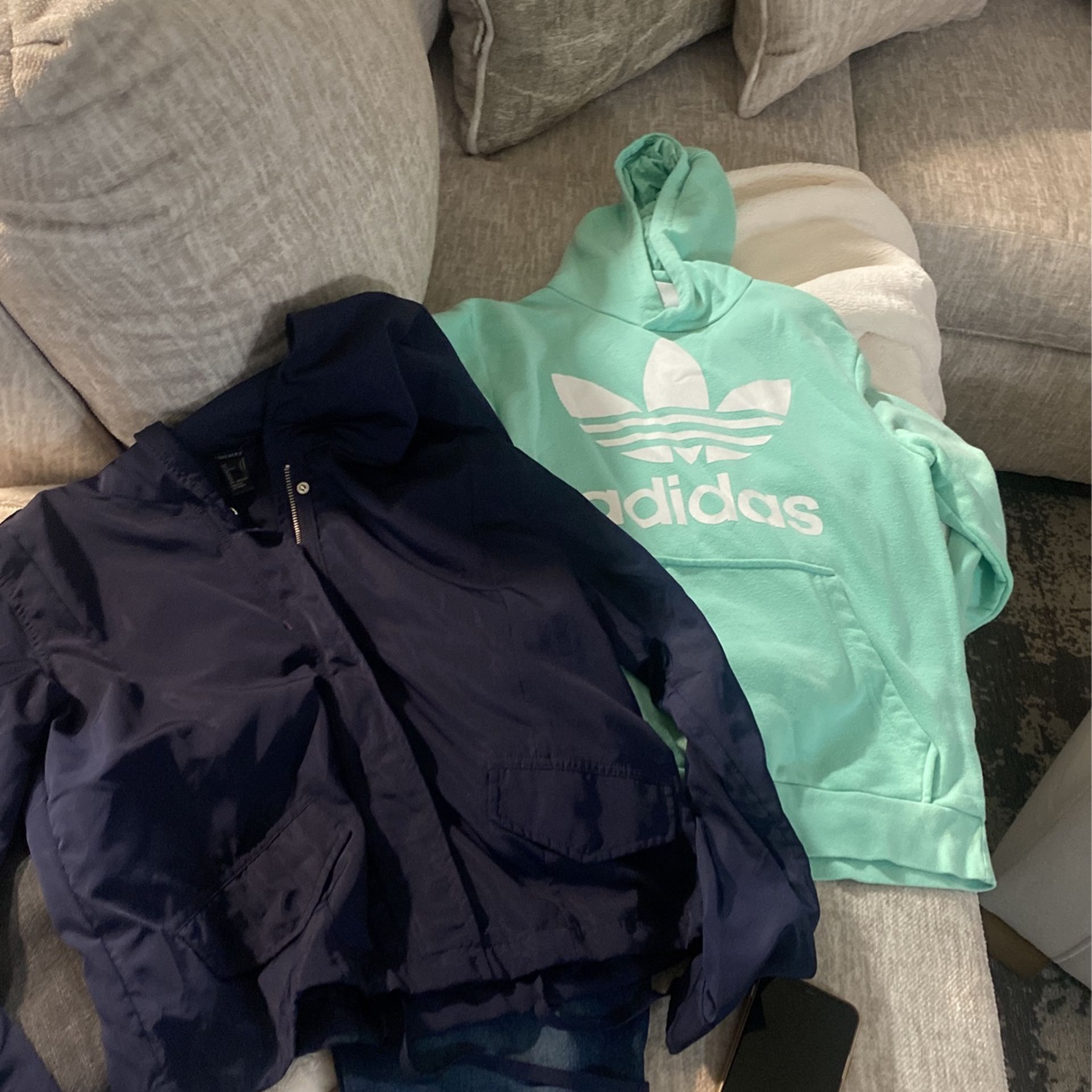 Small Hoodie And Womens Jacket