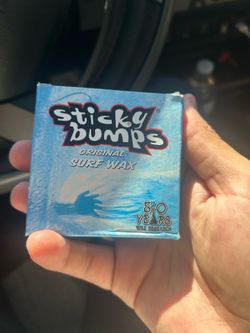 Sticky bumps