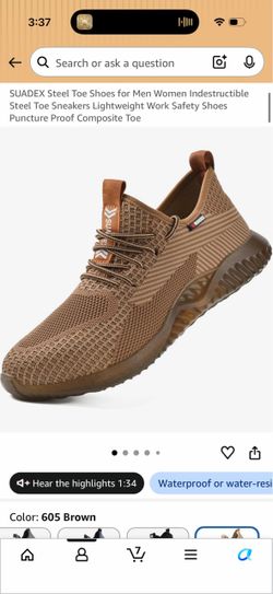 Steel Toe Athletic Work Shoes