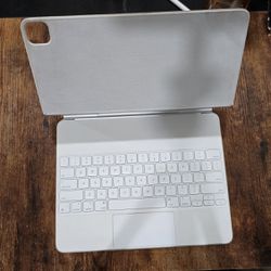 Apple Magic Keyboard: iPad Keyboard and White case 