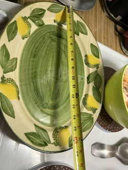 large serving plate or decor 